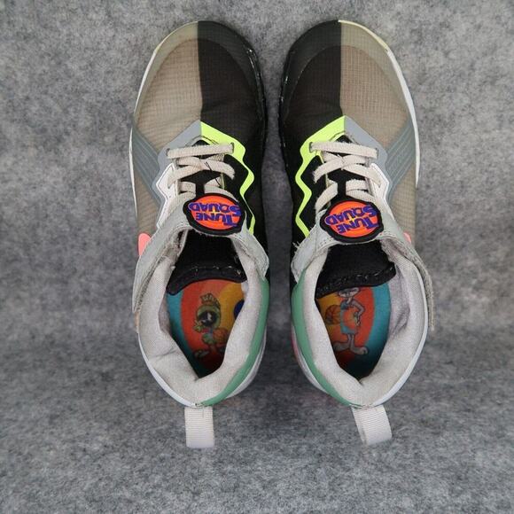 Nike Shoes Kids 3 Athletic Sneaker Space Jam Lebron 18 Bugs vs Marvin Basketball - Picture 6 of 14